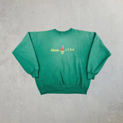F- Vintage '96 Atlanta Olympic Games Champion Embroidered Crewneck