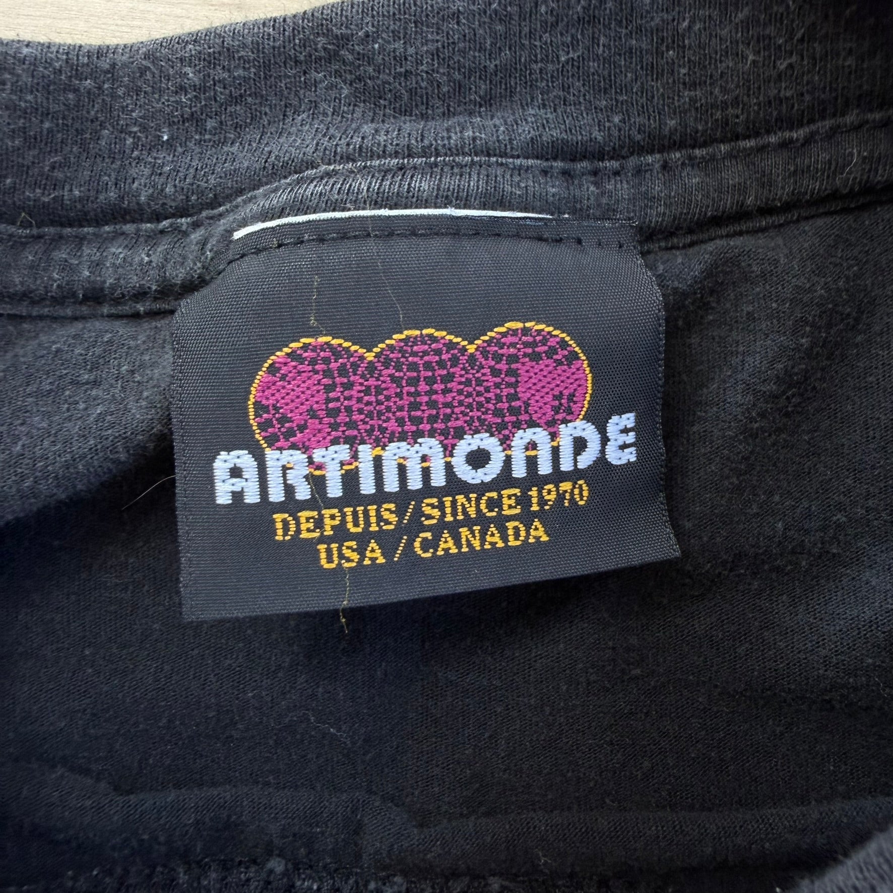 J- Vintage '00 Tool Pill Brain Graphic Made In Canada Artimonde Tag Tee - XL