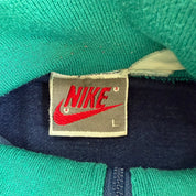 J- Vintage 90s Nike Embroidered Logo Zip Up Lightweight Sweatshirt/Nylon Jacket - L
