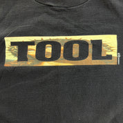 J- Vintage '92 Tool All Indians No Chief Text Made In Jamaica Giant Tag Tee - XL