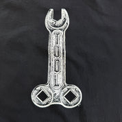 J- Vintage Tool Wrench Graphic Made In Mexico Giant Tag Tee - XL