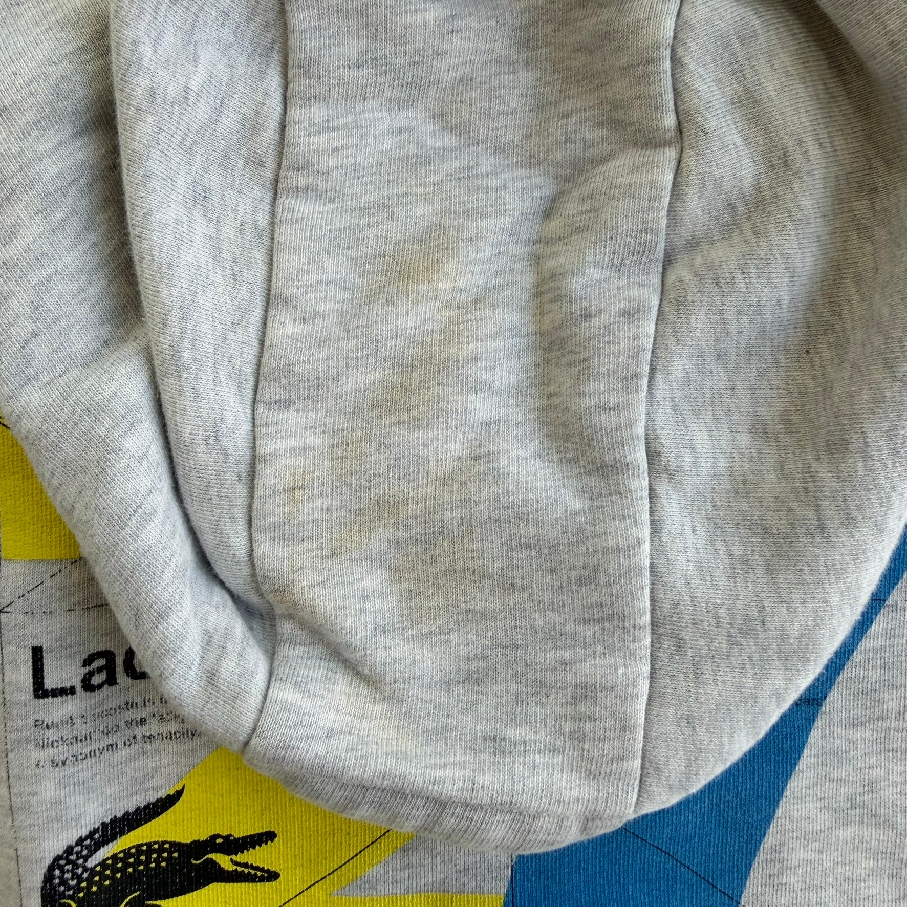 J- Vintage Lacoste Since 1927 Graphic Hoodie - 6 (fits XL)