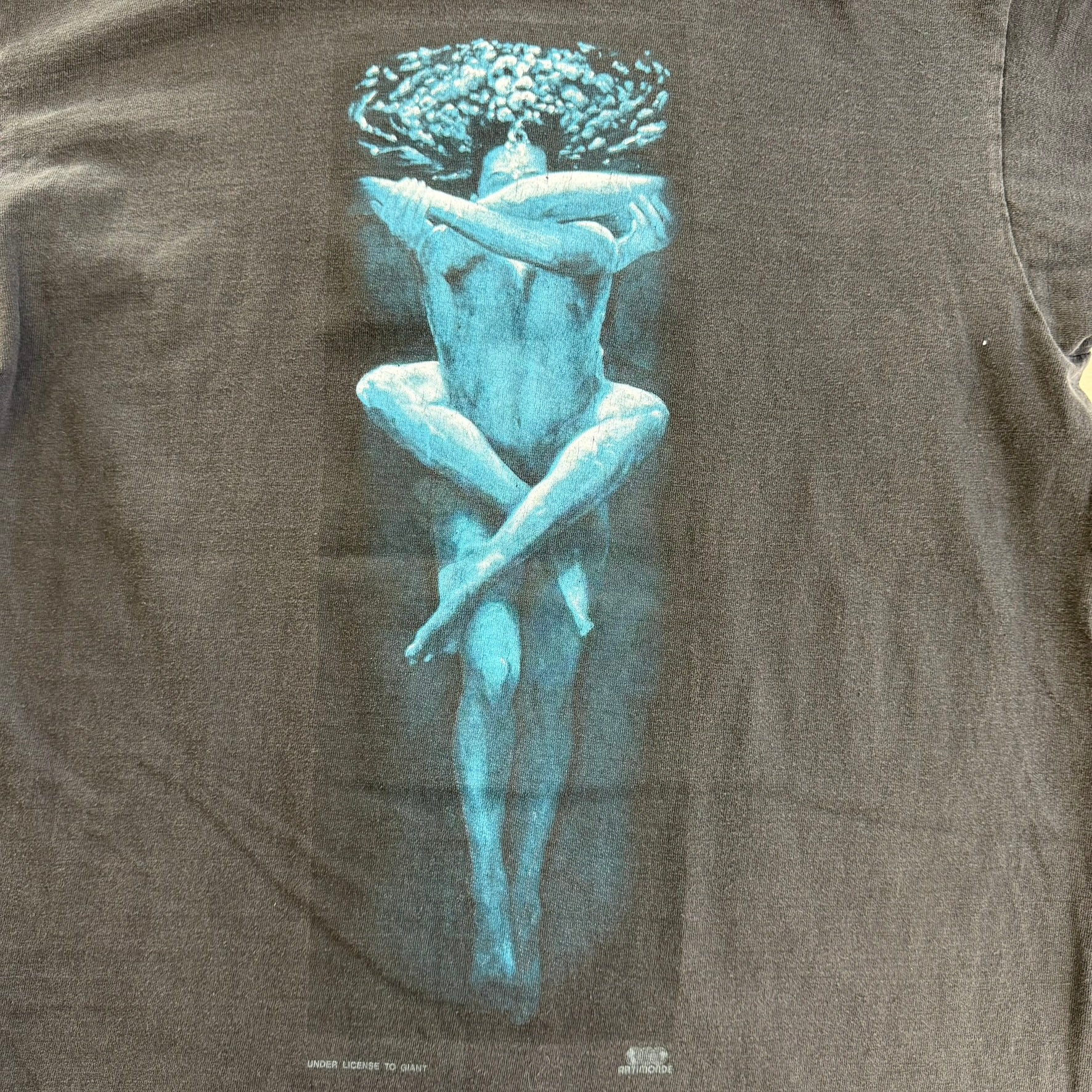 J- Vintage 90s Tool Underwater Aenima Tour Graphic Made In Jamaica Artimonde Tag Tee - L (fits M)