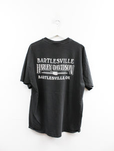 Vintage 1999 Harley Davidson Bartlesville OK Tee