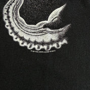 J- Vintage '97 Tool Text & Unborn Graphic Made In Mexico Giant Tag Tee - L