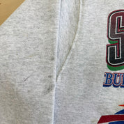 J- Vintage '93 NFL Super Bowl 27 Bills Clash With The Cowboys Graphic Made In USA Crewneck - L