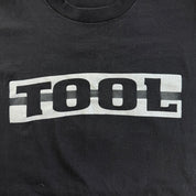 J- Vintage '96 Tool Text & Contortionist Graphic Giant Tag Made In USA Tee - XL