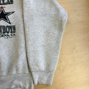 J- Vintage '93 NFL Super Bowl 27 Bills Clash With The Cowboys Graphic Made In USA Crewneck - L