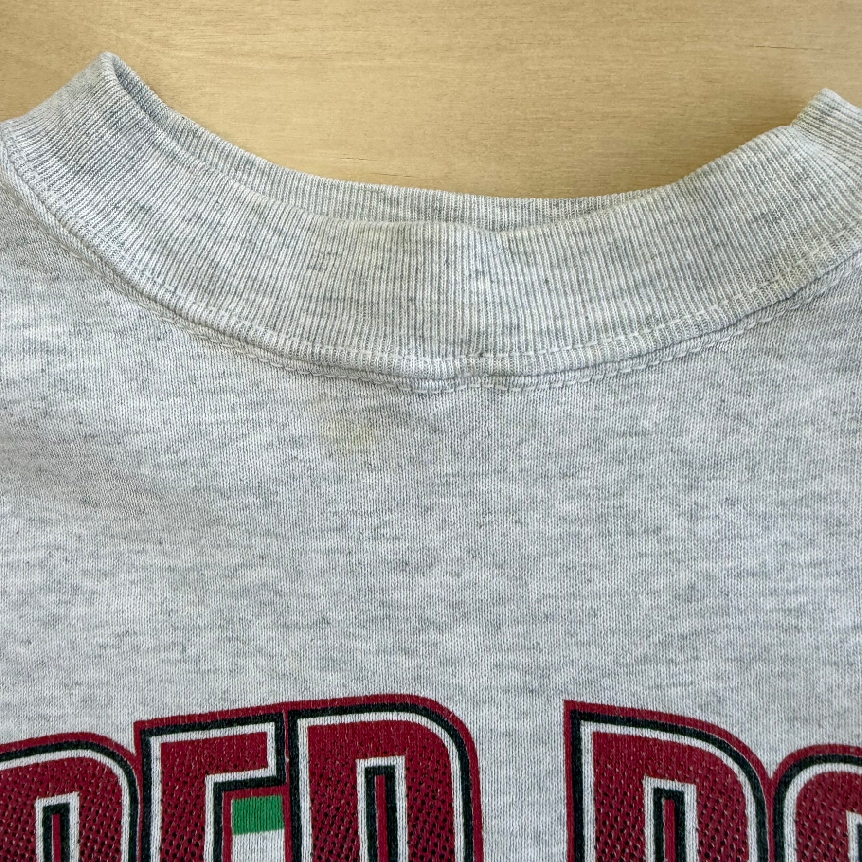 J- Vintage '93 NFL Super Bowl 27 Bills Clash With The Cowboys Graphic Made In USA Crewneck - L