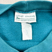 F- Vintage Cottage Essentials Cabin & Deer In Woods Crewneck