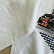 J- Vintage '94 Nascar Ernie Irvan Halvoline Car Graphic Crewneck - L