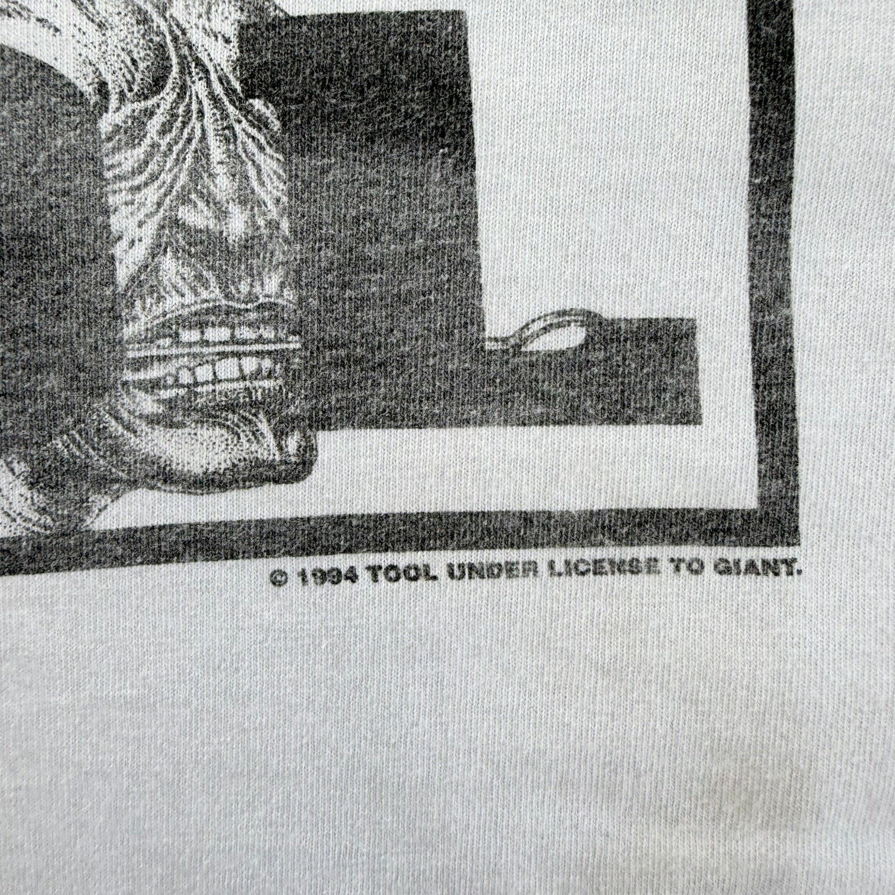 J- Vintage '94 Tool Medicine Twins Graphic Made In USA Single Stitch Giant Tag Tee - XL