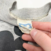 F- Vintage Disney Casuals Mickey Mouse w/ Steve Customized Text Crewneck