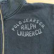 J- Vintage Polo RL Jeans Company Zip Up Sweatshirt Track Jacket - L