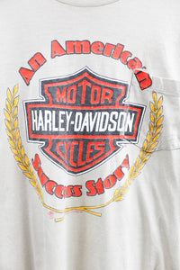 Vintage Single Stitch 1998 Harley Davidson Tampa Florida Pocket Tee