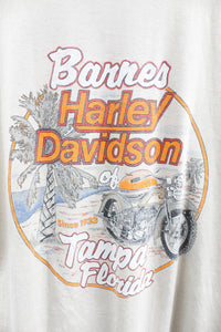 Vintage Single Stitch 1998 Harley Davidson Tampa Florida Pocket Tee
