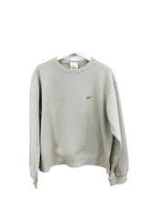 Load image into Gallery viewer, Z - Vintage Nike Small Emb Swoosh Made In The USA Crewneck Beige
