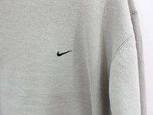 Load image into Gallery viewer, Z - Vintage Nike Small Emb Swoosh Made In The USA Crewneck Beige
