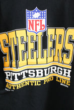 Load image into Gallery viewer, Vintage 95&#39; Russell Athletic Made in USA NFL Pittsburgh Steelers Logo Tee
