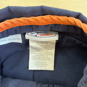 J- Vintage Denver Broncos NFL Reebok Embroidered Logo Zip Up Jacket - XL