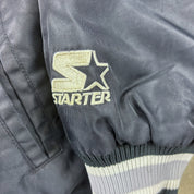 F- Vintage Chicago White Sox MLB Starter Diamond Collection Bomber Jacket