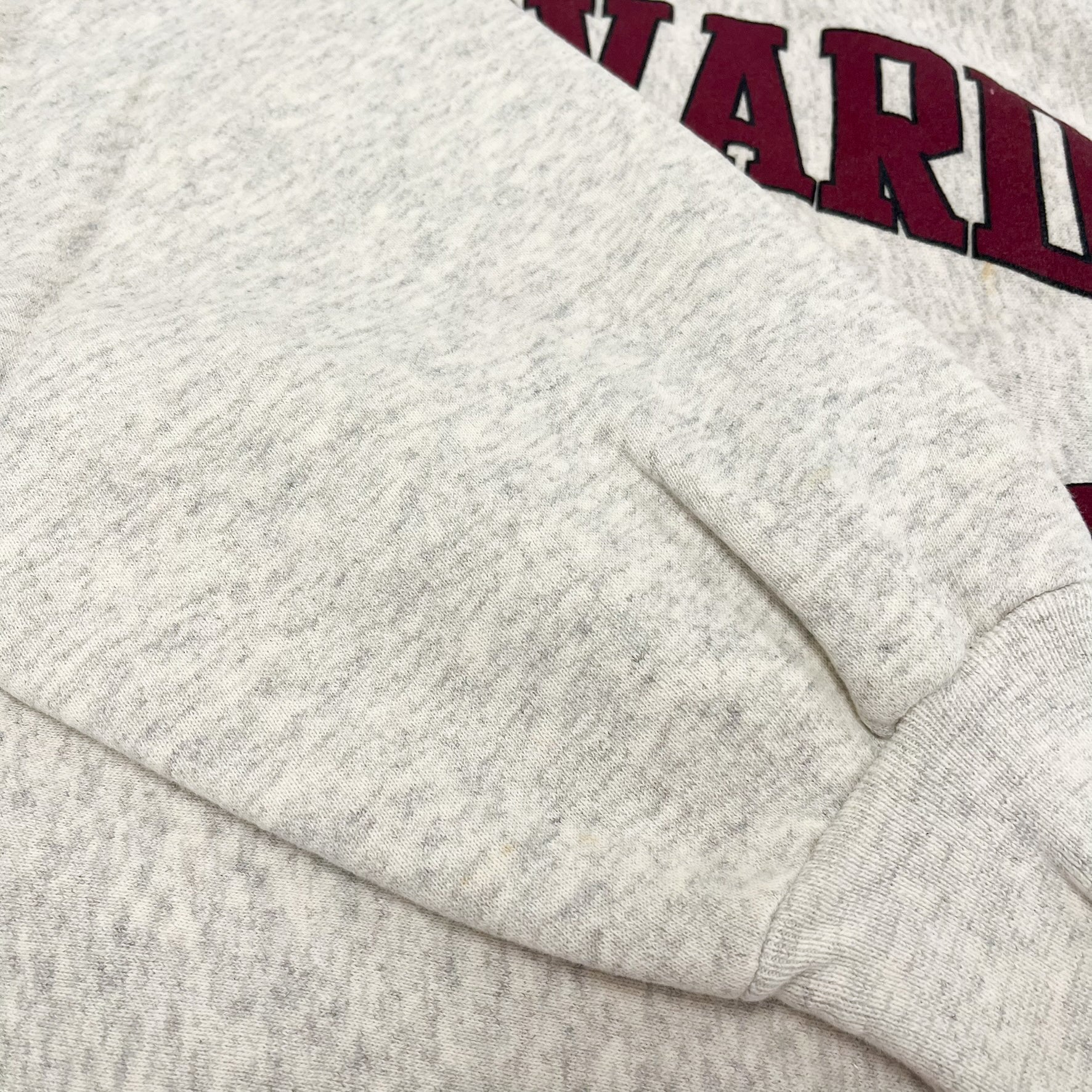 F- Vintage Harvard University Text & Seal Crewneck