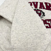 F- Vintage Harvard University Text & Seal Crewneck
