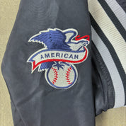 F- Vintage Chicago White Sox MLB Starter Diamond Collection Bomber Jacket