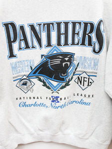 Z - Vintage 1995 Panthers NFL Western Divison Crewneck