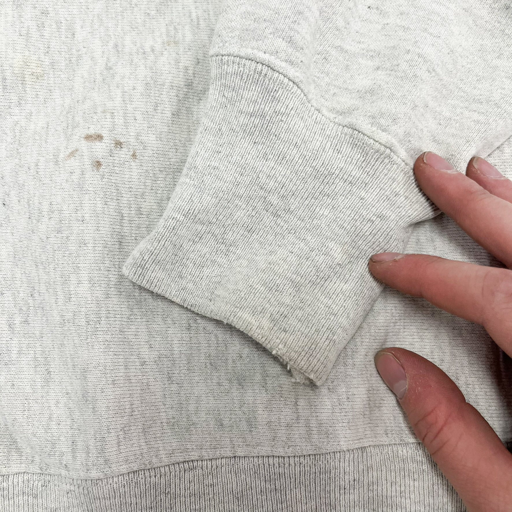 F- Vintage Champion Reverse Weave Idaho State University Text Crewneck