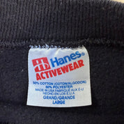Vintage '98 Hanes Activewear Made In USA Red Level Tigers Basketball Crewneck - L