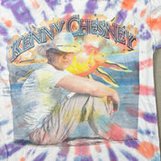 F- Vintage '05 Kenny Chesney Somewhere In The Sun Tour Tie Dye Tee