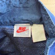 J- Vintage 90s Nike Embroidered Logo Anorak Pullover Lightweight Jacket - M