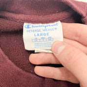 D- Vintage Champion Reverse Weave Arizona State University Text Crewneck
