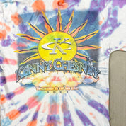 F- Vintage '05 Kenny Chesney Somewhere In The Sun Tour Tie Dye Tee