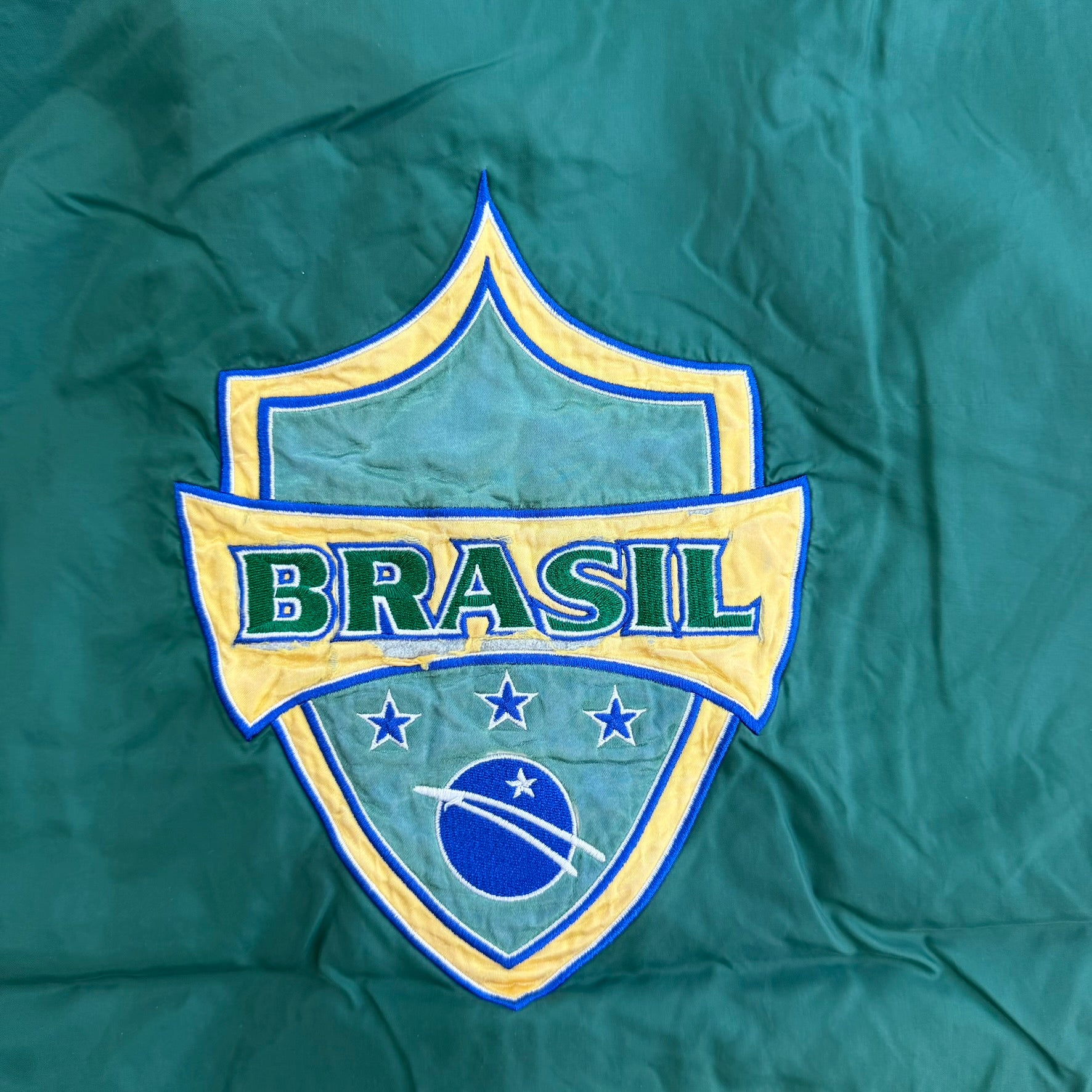 J- Vintage '98 Fila France World Cup Brasil National Team Lightweight Jacket - S