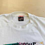 J- Vintage 90s Burger King Whooper & Fries Graphic Made In USA Single Stitch Tee - XL
