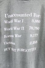 Load image into Gallery viewer, Vintage Single Stitch Pow MIA Unaccounted For, Never Forgotten Tee
