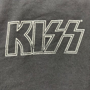 F- Vintage '02 Kiss Gene Simmons Demon Face Picture Hanes Tag Tee