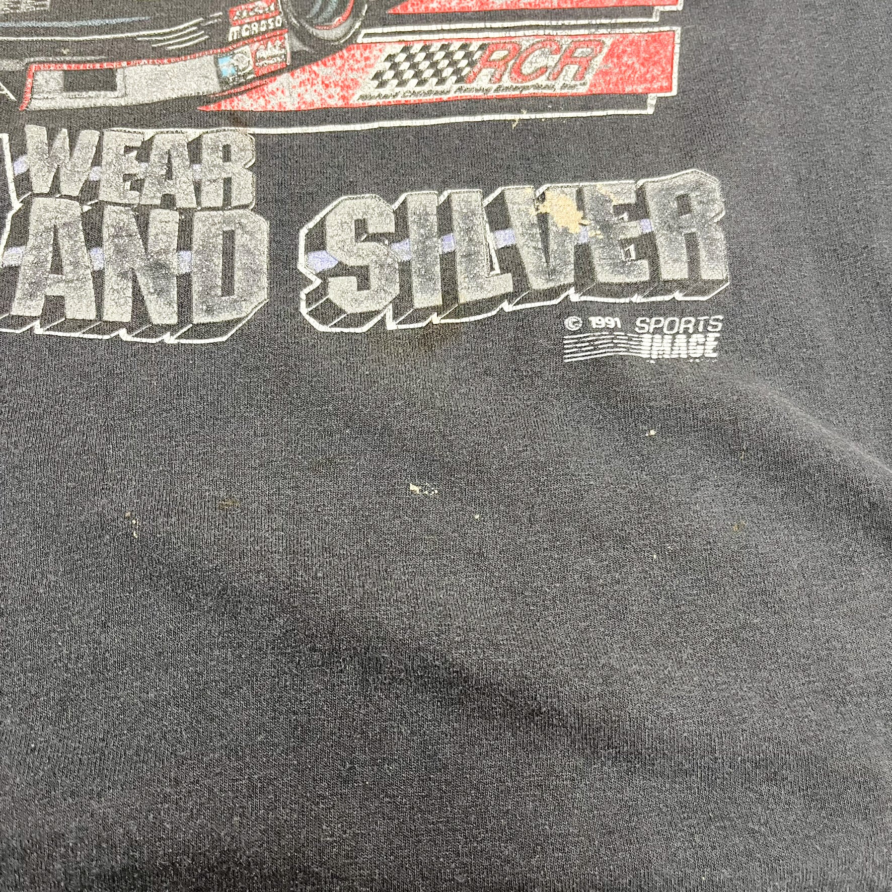 F- Vintage 1991 Nascar Dale Earnhardt Winston Cup Champions Car Single Stitch Tee