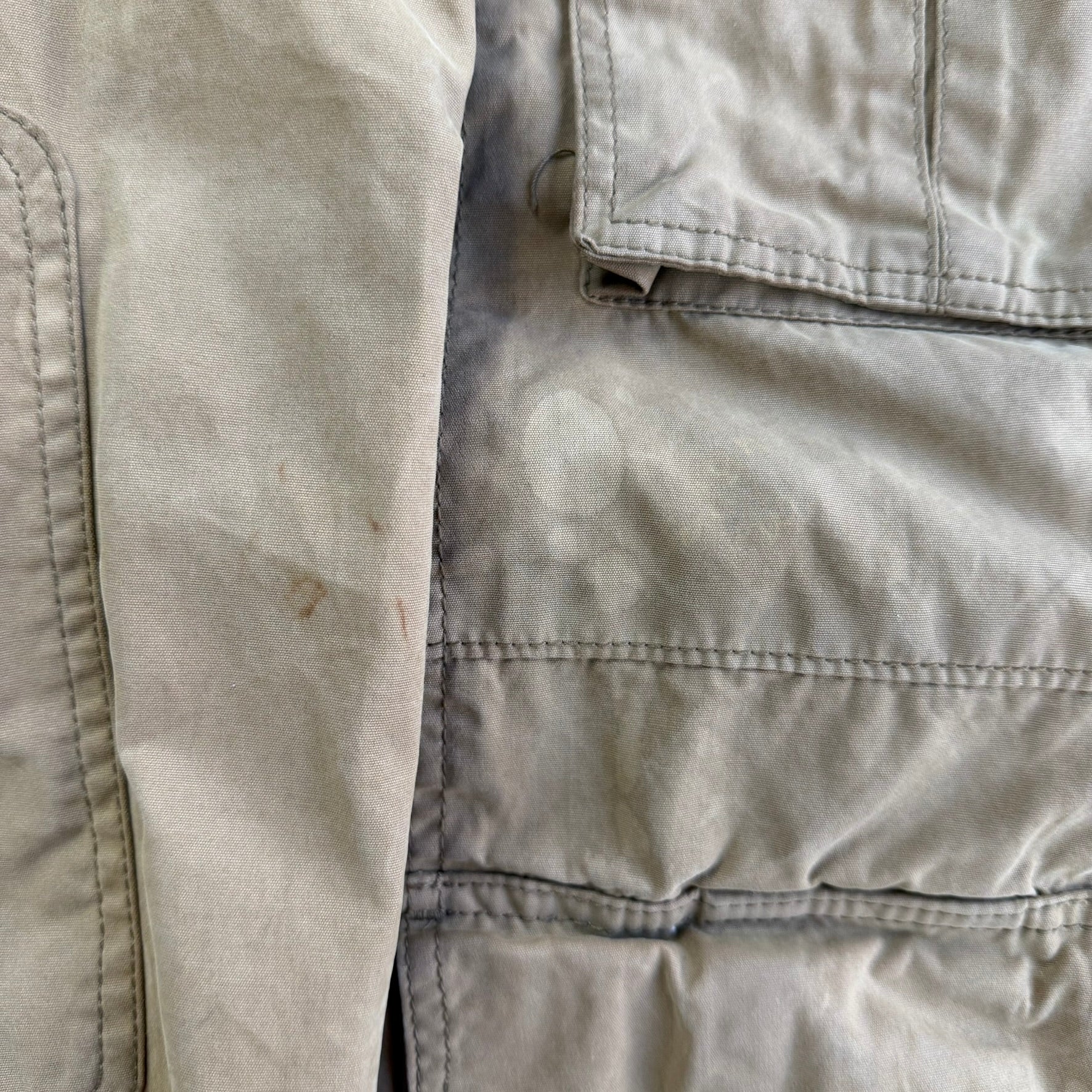 Vintage Gap Flannel Lined Canvas Chore Jacket - M