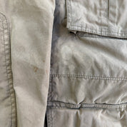Vintage Gap Flannel Lined Canvas Chore Jacket - M