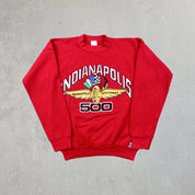 F- Vintage IndyCar Indianapolis 500 Logo 7 Graphic Crewneck