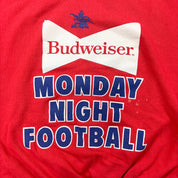 F- Vintage Budweiser Monday Night Football Polo Crewneck
