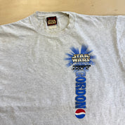J- Vintage '99 Nascar Jeff Gordon Pepsi Star Wars Episode 1 Graphic Tee - L