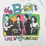 F- Vintage 90s The B-52's Live In Concert Single Stitch Tee