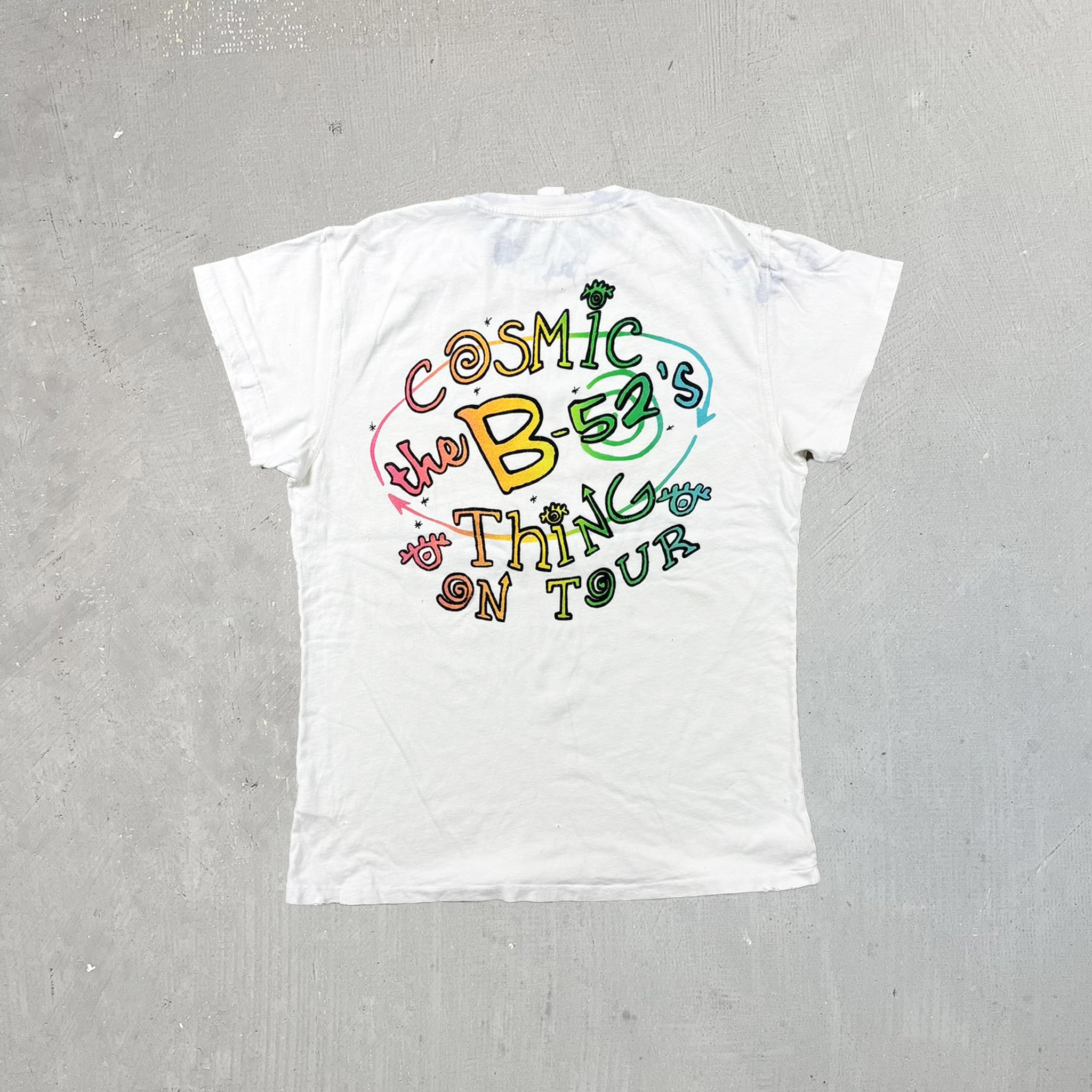 F- Vintage 90s The B-52's Live In Concert Single Stitch Tee