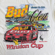J- Vintage '94 Nascar Winston Cup Bud At The Glen Graphic Made In USA Single Stitch Tee - M