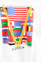 Load image into Gallery viewer, Vintage 1991 Victory In The Persian Gulf Graphic Tee
