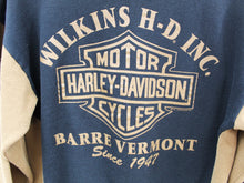 Load image into Gallery viewer, Z - Vintage Harley Davidson Barre Vermont Henley Crewneck
